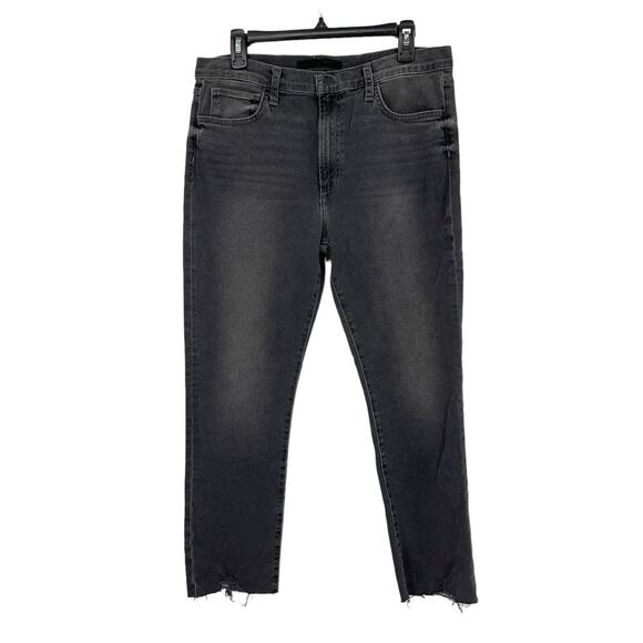 Joe's Jeans The Luna Destroyed Hem Ankle gray size 31 - Picture 2 of 5